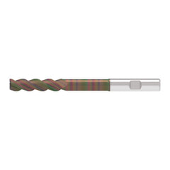 Corner Radius End Mill: 12.00 mm Dia, 49.00 mm LOC, 3.00 mm Radius, 3 Flute, Solid Carbide