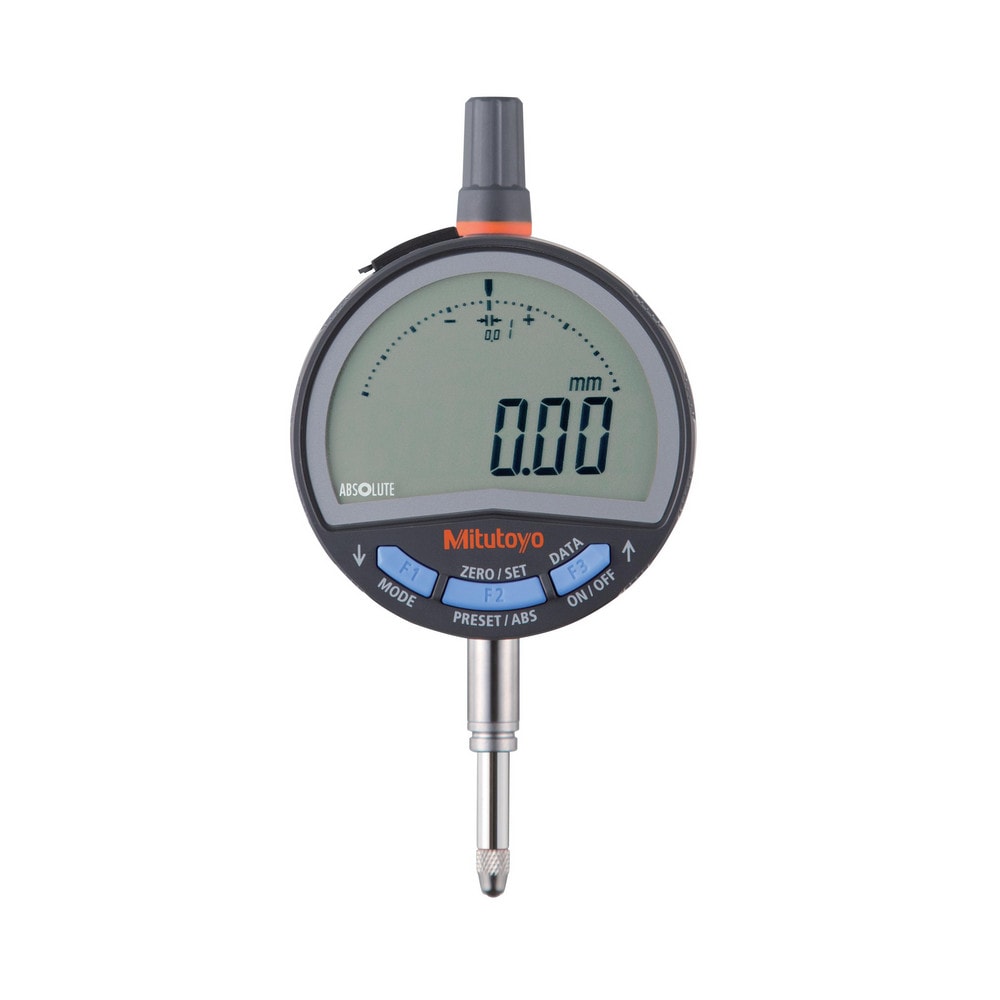 Electronic Drop Indicator: 0.5000" Max, Flat Back