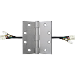 Commercial Hinges; Mount Type: Full-Mortise; Hinge Material: Steel; Length (Inch): 5; Finish: Satin Chrome; Door Leaf Height (Decimal Inch): 5.0000; Door Leaf Width (Decimal Inch): 2.2500; Frame Leaf Height (Decimal Inch): 5.0000