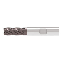 Corner Chamfer End Mill: 3.00 mm Dia, 8.00 mm LOC, 4 Flute, 0.15 mm Chamfer Width, Solid Carbide