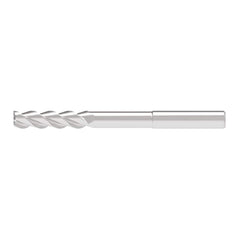 Corner Radius End Mill: 12.00 mm Dia, 49.00 mm LOC, 0.50 mm Radius, 3 Flute, Solid Carbide