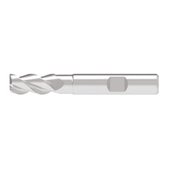 Corner Chamfer End Mill: 11.50 mm Dia, 26.00 mm LOC, 3 Flute, 0.20 mm Chamfer Width, Solid Carbide