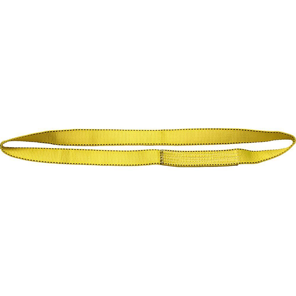 Endless, Type 5 Web Sling: 4' Long, 2" Wide, 6200 lb Vertical Capacity, Polyester