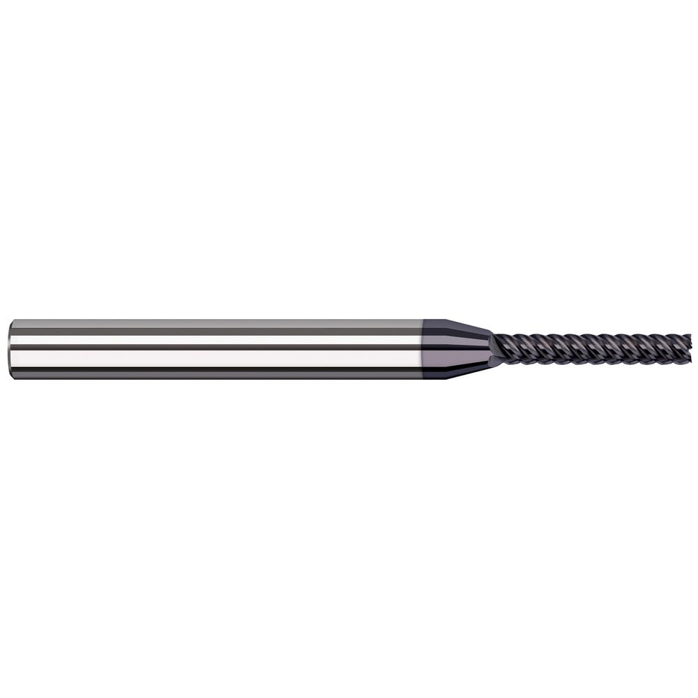 Square End Mill: 1/16" Dia, 7/16" LOC, 5 Flute, Solid Carbide