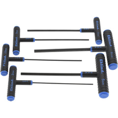 Hex Key Sets; Tool Type: T-Handle Hex (allen) Key Set; Handle Type: T-Handle; Hex Size Range (mm): 2