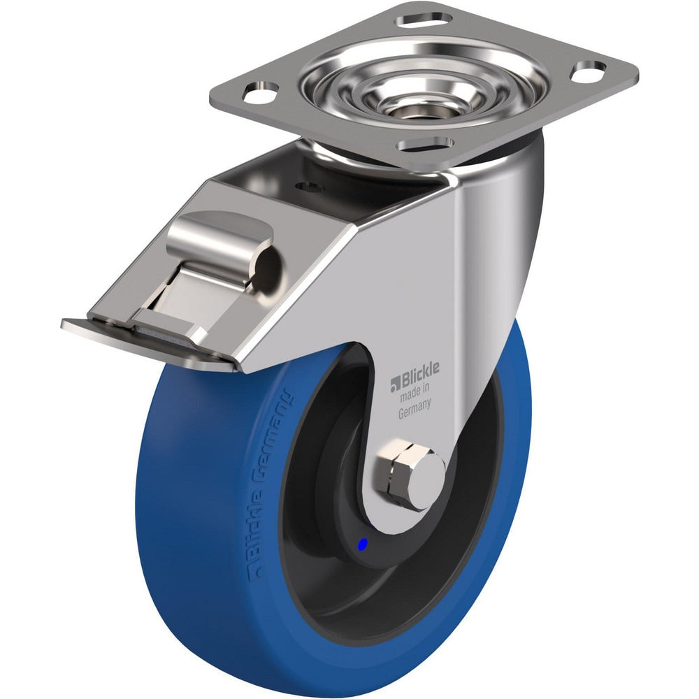 Standard Casters; Mount: Hollow Kingpin; Caster Type: Swivel; Bearing Type: Precision Ball; Style: Double Ball; Wheel Diameter (Inch): 6-5/16; Wheel Width (Inch): 1-9/16