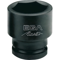 Impact Socket: 3/4" Drive, 1-7/8" Socket, Hex Drive