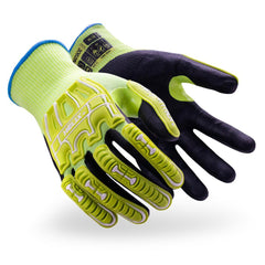 Cut, Puncture & Abrasion-Resistant Gloves: Helix Helix 3062IMP, Size Medium, ANSI Cut A9, ANSI Puncture 4, Nitrile, HPPE Blend