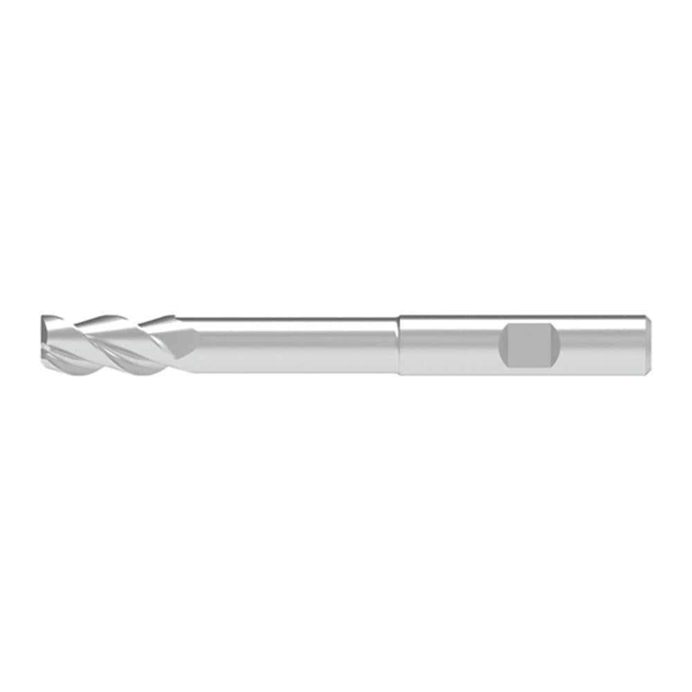 Corner Chamfer End Mill: 16.50 mm Dia, 47.00 mm LOC, 3 Flute, 0.20 mm Chamfer Width, Solid Carbide