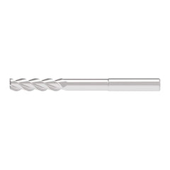 Corner Radius End Mill: 12.00 mm Dia, 49.00 mm LOC, 0.50 mm Radius, 3 Flute, Solid Carbide