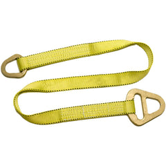 Triangle & Choker, Type 1 Web Sling: 10' Long, 3" Wide, 4800 lb Vertical Capacity, Nylon