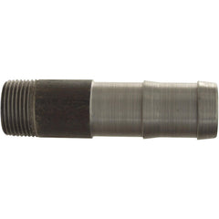 Combination Nipples For Hoses; Type: King Nipple; Material: Steel; Thread Standard: Male NPT; Thread Size: 1-1/4 in; Overall Length: 4.88 in; Epa Watersense Certified: No