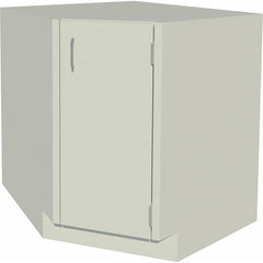 Cabinet Components & Accessories; Accessory Type: Base Cabinet; For Use With: Standing Height Cabinets; Overall Depth: 22 in; Overall Height: 35.1 in; Material: Steel; Color: Pearl; Overall Width: 33