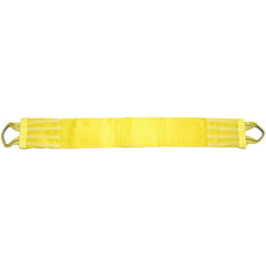 Attached Eye Cargo Basket, Type 9 Web Sling: 10' Long, 16" Wide, Polyester