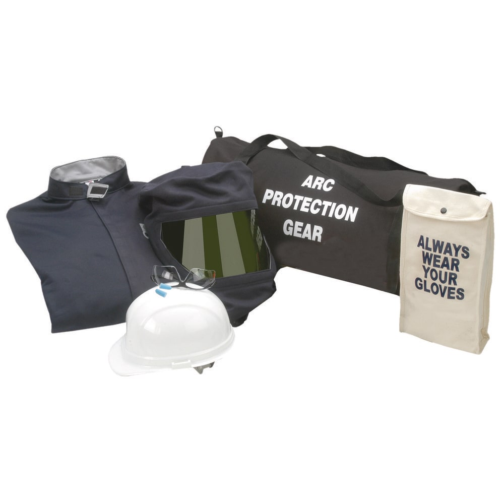 Arc Flash Clothing Kit: Size 2X-Large, Cotton, Coveralls & Hoods