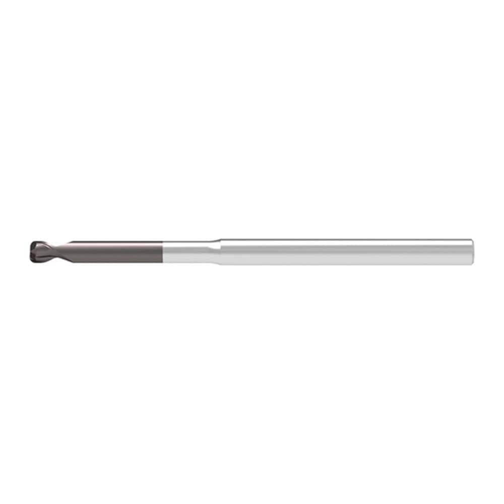 Corner Radius End Mill: 5.00 mm Dia, 5.00 mm LOC, 0.50 mm Radius, 2 Flute, Solid Carbide