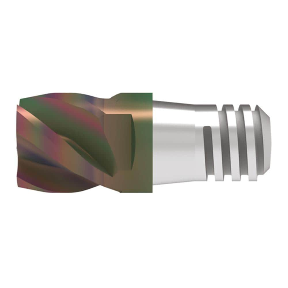 Corner Radius & Corner Chamfer End Mill Heads; Mill Diameter (mm): 9.70; Length of Cut (mm): 7.5000; Number Of Flutes: 4