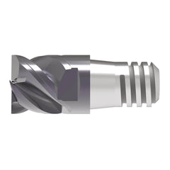 Corner Radius & Corner Chamfer End Mill Heads; Mill Diameter (mm): 20.00; Length of Cut (mm): 15.0000; Number Of Flutes: 4