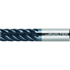 Square End Mill: 1/4" Dia, 1-1/4" LOC, 7 Flute, Solid Carbide