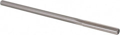 Chucking Reamer: Letter G, 6" OAL, 1-1/2" Flute Length, Straight-Cylindrical Shank, HSS