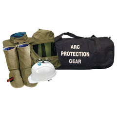 Arc Flash Clothing Kit: Size 4X-Large, Cotton, Bib Overalls, Hoods & Jacket