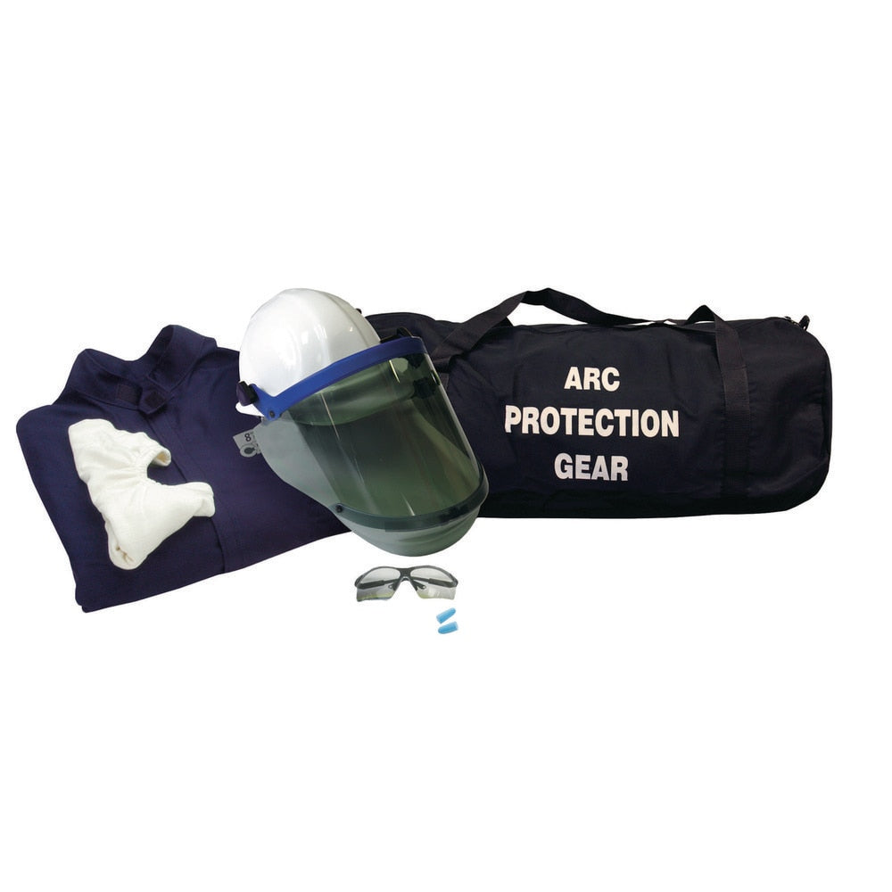 Arc Flash Clothing Kit: Size Large, Cotton, Coveralls & Hoods