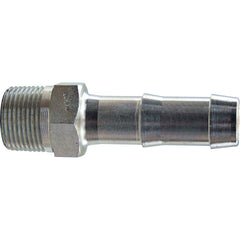 Combination Nipples For Hoses; Type: King Nipple; Material: Plated Steel; Thread Standard: Male NPT; Thread Size: 1/2 in; Overall Length: 3.63 in; Epa Watersense Certified: No