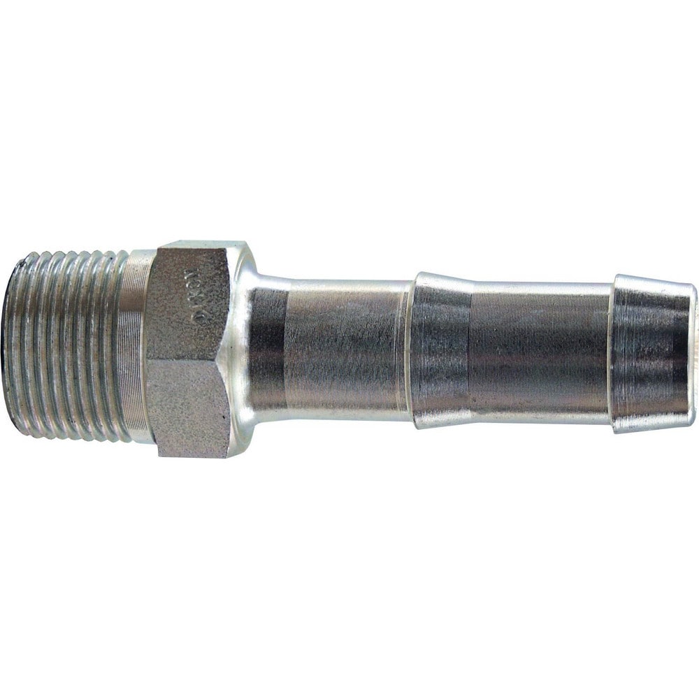 Combination Nipples For Hoses; Type: King Nipple; Material: Plated Steel; Thread Standard: Male NPT; Thread Size: 3/4 in; Overall Length: 2.81 in; Epa Watersense Certified: No