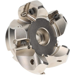 Indexable Chamfer & Angle Face Mills; Minimum Cutting Diameter (Decimal Inch): 2.5000; Minimum Cutting Diameter (Inch): 2-1/2; Maximum Cutting Diameter (Decimal Inch): 3.0906; Maximum Depth of Cut (Decimal Inch): 0.2500