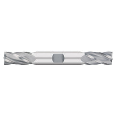 Square End Mill: 0.2188" Dia, 0.5625" LOC, 4 Flute, Solid Carbide