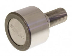 Plain Cam Follower: 2" Roller Dia, 1.687" Roller Width, 0.875" Stud Dia