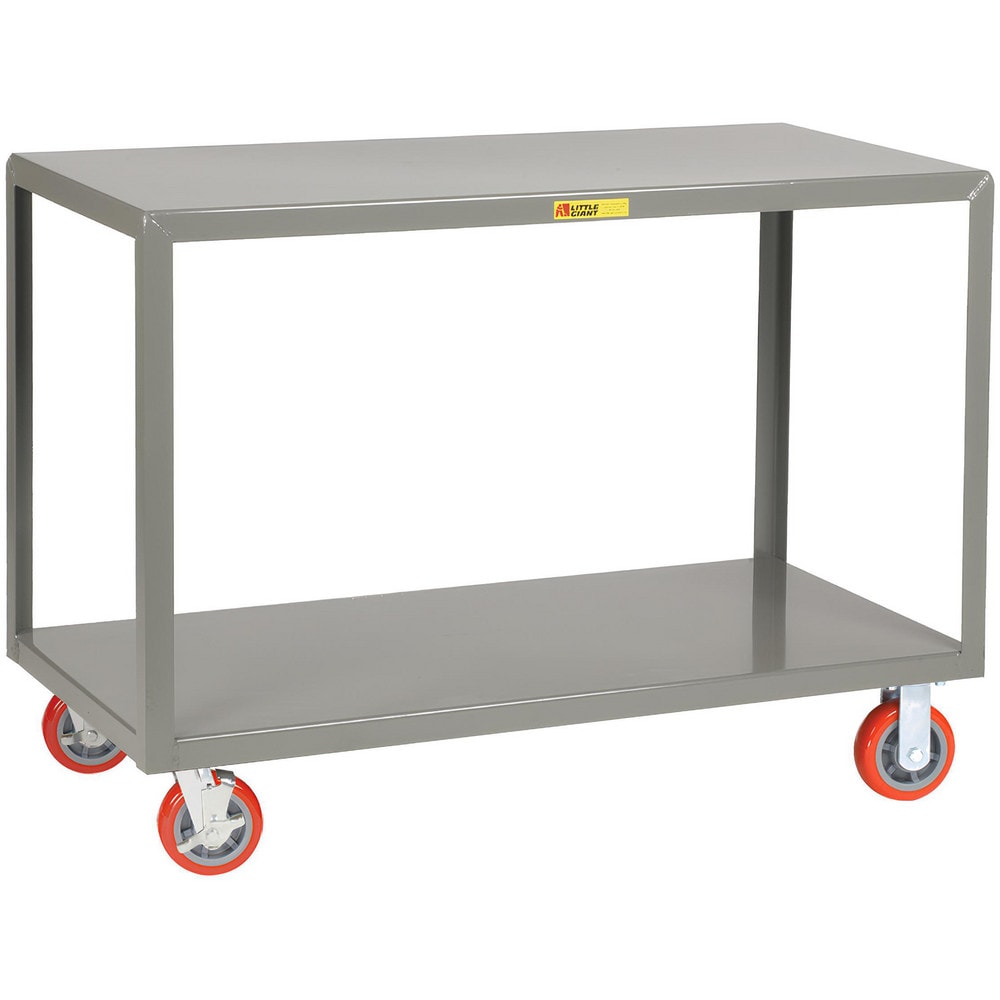 Mobile Work Benches; Bench Type: Mobile Table; Edge Type: Square; Depth (Inch): 24; Leg Style: Fixed; Load Capacity (Lb.