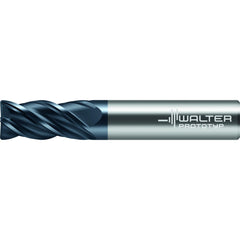 Corner Radius End Mill: 1/2" Dia, 1-5/8" LOC, 0.0150" Radius, 4 Flute, Solid Carbide