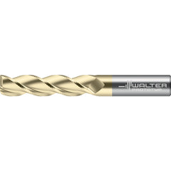 Corner Radius End Mill: 3/4" Dia, 1-5/8" LOC, 0.0300" Radius, 3 Flute, Solid Carbide