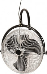 24" Blade, 1/3 hp 7,530 Max CFM, Wall Mounted Fan