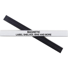 Label Holders; Label Holder Style: Slide-in; Length (Inch): 6 in; Material: PVC