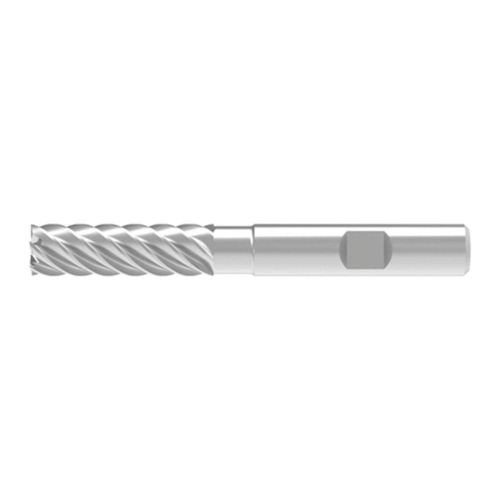 Corner Chamfer End Mill: 20.00 mm Dia, 70.00 mm LOC, 8 Flute, 0.07 mm Chamfer Width, Solid Carbide