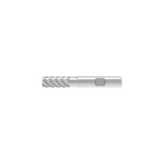 Corner Chamfer End Mill: 14.00 mm Dia, 30.00 mm LOC, 6 Flute, 0.06 mm Chamfer Width, Solid Carbide