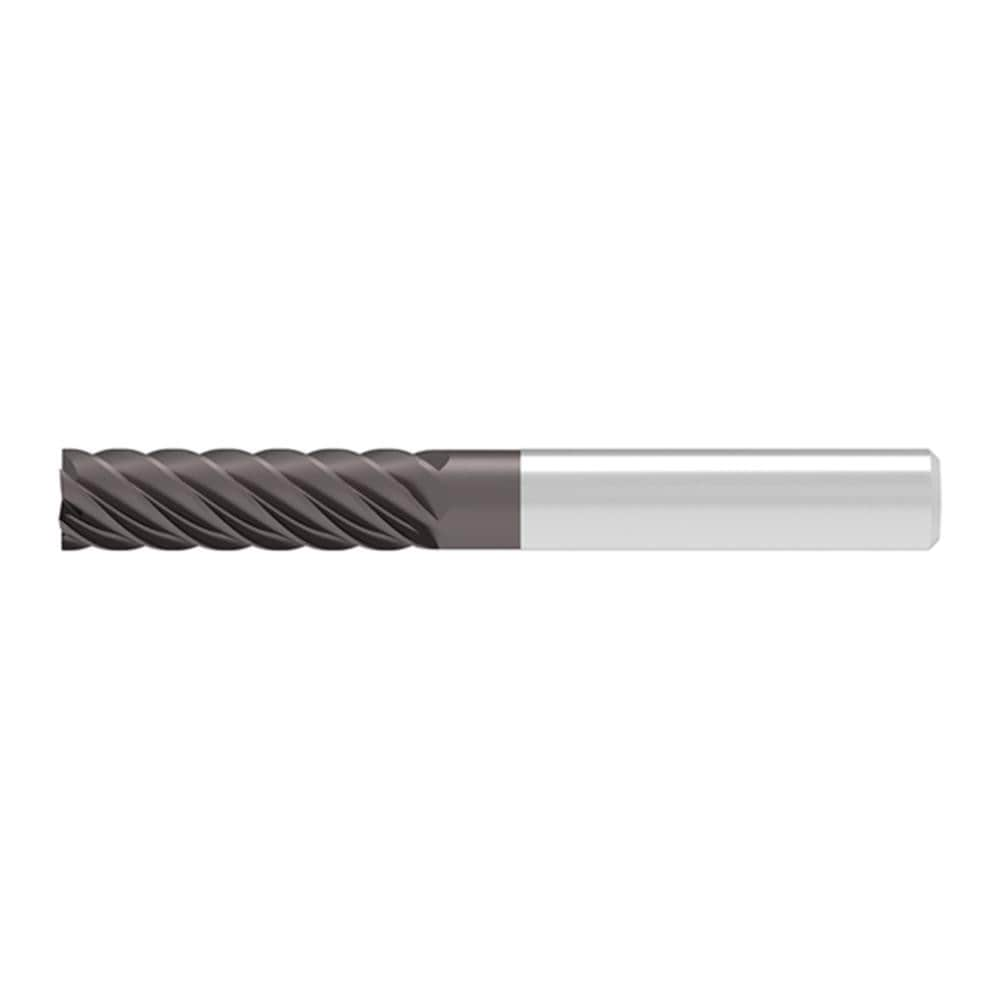 Corner Chamfer End Mill: 20.00 mm Dia, 70.00 mm LOC, 8 Flute, 0.07 mm Chamfer Width, Solid Carbide