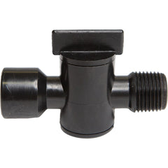 Coolant Hose Valves; Hose Inside Diameter (Inch): 1/2; System Size: 0.5 in; Connection Type: Male Snap-Loc x Male; Body Material: POM; Thread Size: 1/2 in; Number Of Pieces: 10