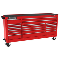 Steel Tool Roller Cabinet: 88" Wide, 46" High, 27" Deep, 21 Drawer