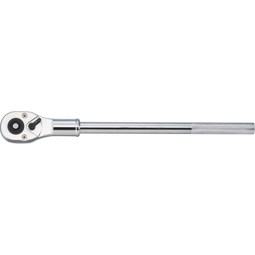 Ratchets; Tool Type: Standard Ratchet; Drive Size: 3/4; Head Shape: Round; Head Style: Fixed; Material: Alloy Steel; Finish: Chrome; Overall Length (Inch): 22