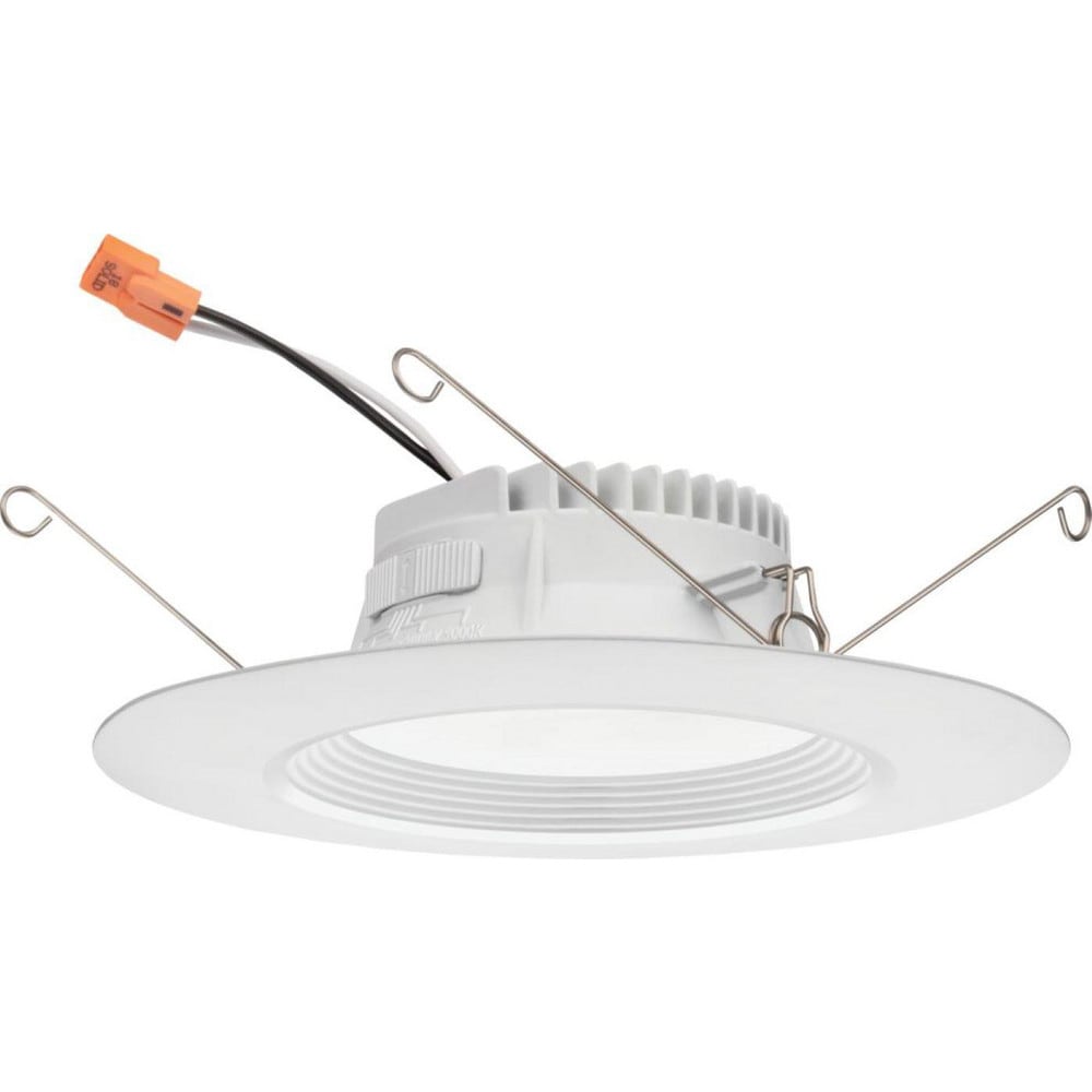 Downlights; Overall Width/Diameter (Decimal Inch): 8 in; Ceiling Type: Recessed Ceiling; Housing Type: Retrofit; Nominal Aperture Size: 5.56 in; Lumens: 860; Insulation Contact Rating: IC Rated; Lamp Type: LED; Wattage: 10.200; Dimmable: Yes