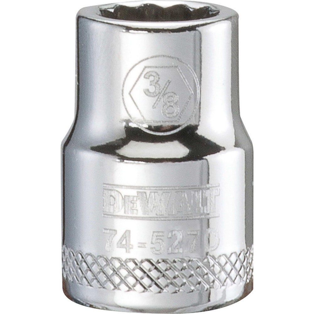 Standard  Hand Socket: 3/8" Drive, 3/8" Socket, 12-Point