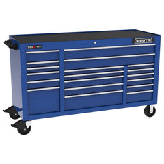 Steel Tool Roller Cabinet: 67" Wide, 41" High, 25-1/4" Deep, 19 Drawer