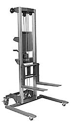 500 Lbs. Load Capacity, 49-1/2 Inch Lift Height, Straddle Base Manually Operated Lift