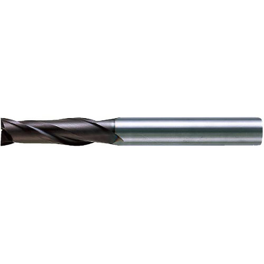 Square End Mill: 0.90 mm Dia, 2.70 mm LOC, 2 Flute, Solid Carbide