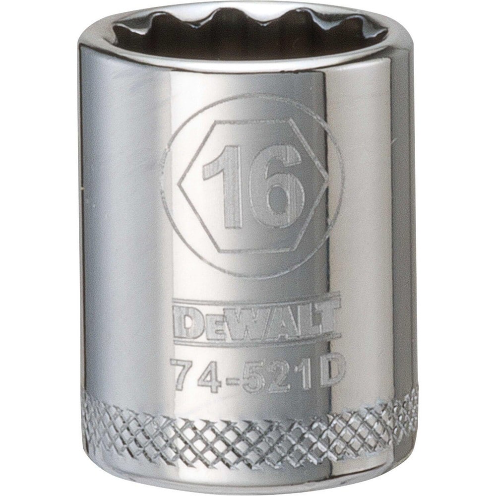 Standard  Hand Socket: 3/8" Drive, 16.00 mm Socket, 12-Point