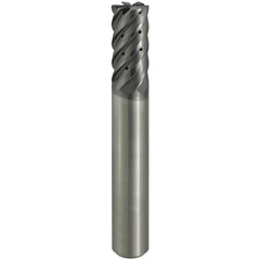 Square End Mill: 20.00 mm Dia, 38.00 mm LOC, 6 Flute, Solid Carbide