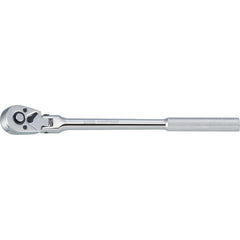 Ratchets; Tool Type: Standard Ratchet; Drive Size: 3/8; Head Shape: Round; Head Style: Flexible; Material: Alloy Steel; Finish: Chrome; Overall Length (Inch): 11